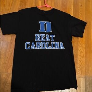 Black T-Shirt Duke Beat Carolina
